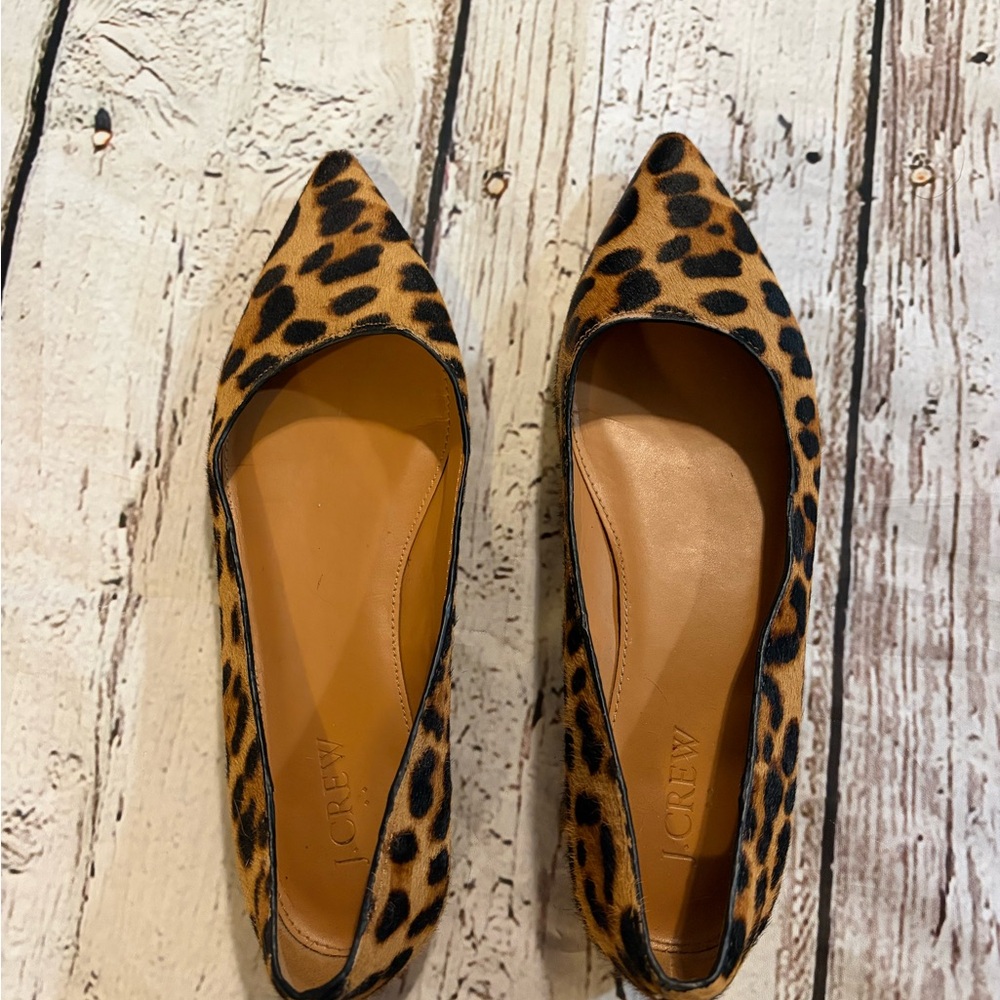 J. Crew Animal Print Women's Flats